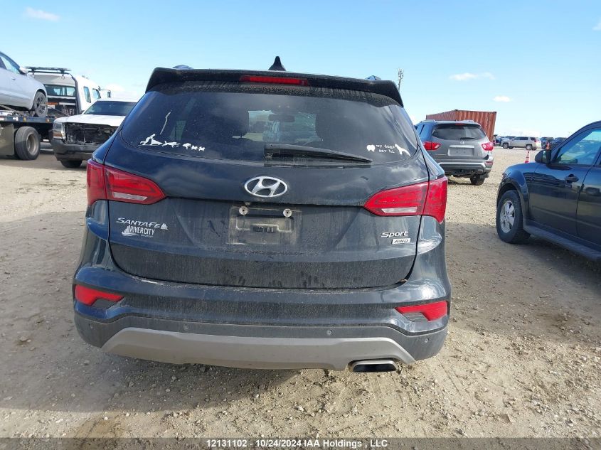 2017 Hyundai Santa Fe Sport 2.4 Premium VIN: 5XYZUDLBXHG500446 Lot: 12131102