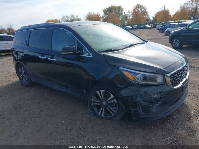 2019 Kia Sedona Sx VIN: KNDMC5C16K6545193 Lot: 12131130