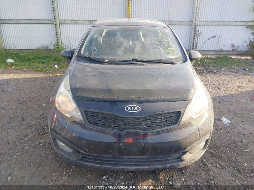 2012 Kia Rio VIN: KNADM4A38C6048429 Lot: 12131139