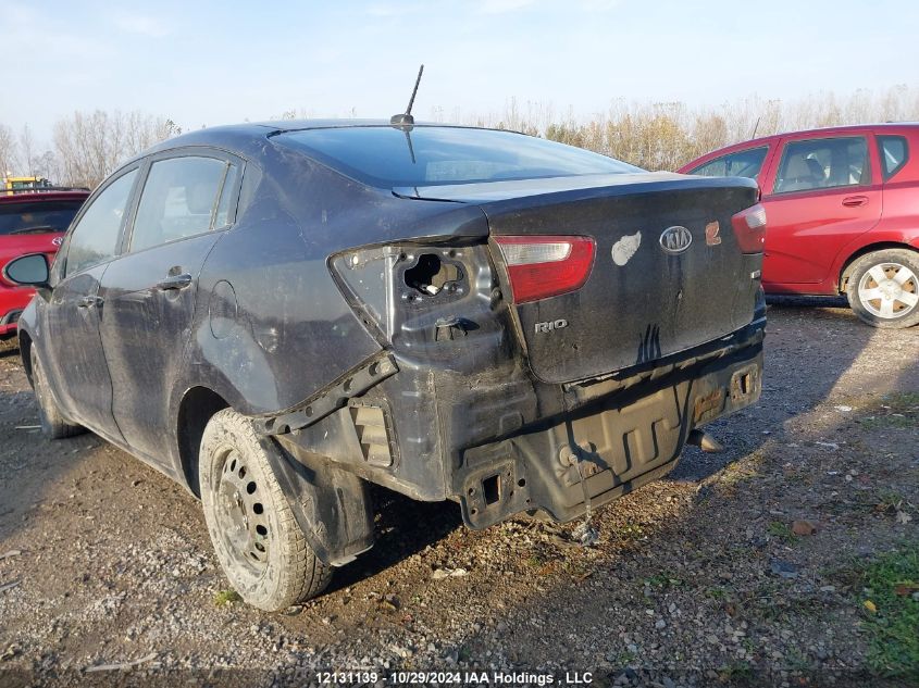 2012 Kia Rio VIN: KNADM4A38C6048429 Lot: 12131139