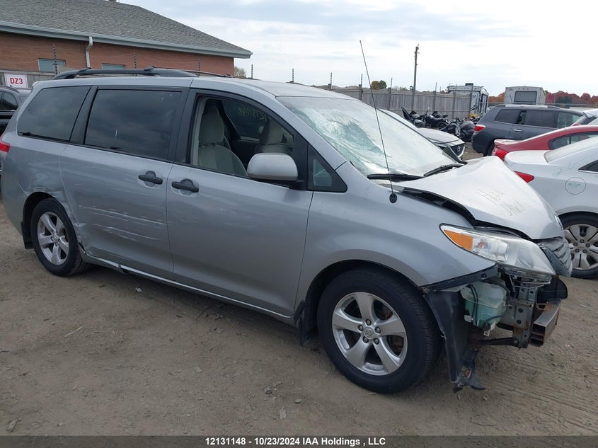 2011 Toyota Sienna VIN: 5TDZK3DC4BS156145 Lot: 12131148
