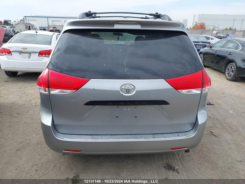 2011 Toyota Sienna VIN: 5TDZK3DC4BS156145 Lot: 12131148