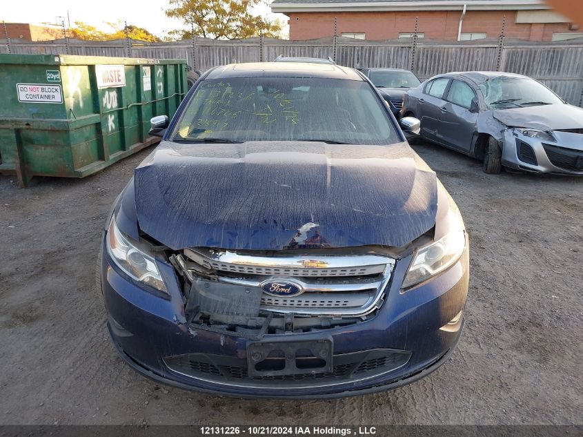 2011 Ford Taurus Limited VIN: 1FAHP2JW8BG116706 Lot: 12131226