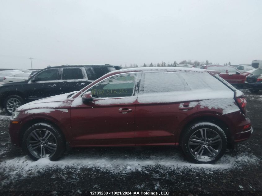 2018 Audi Q5 VIN: WA1ENAFYXJ2181053 Lot: 12131230