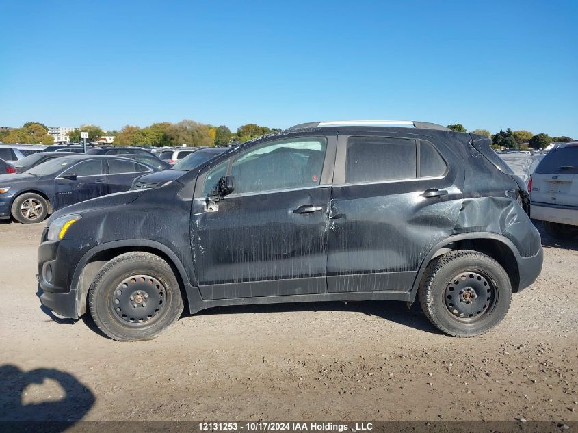 2014 Chevrolet Trax VIN: 3GNCJSSB7EL162584 Lot: 12131253