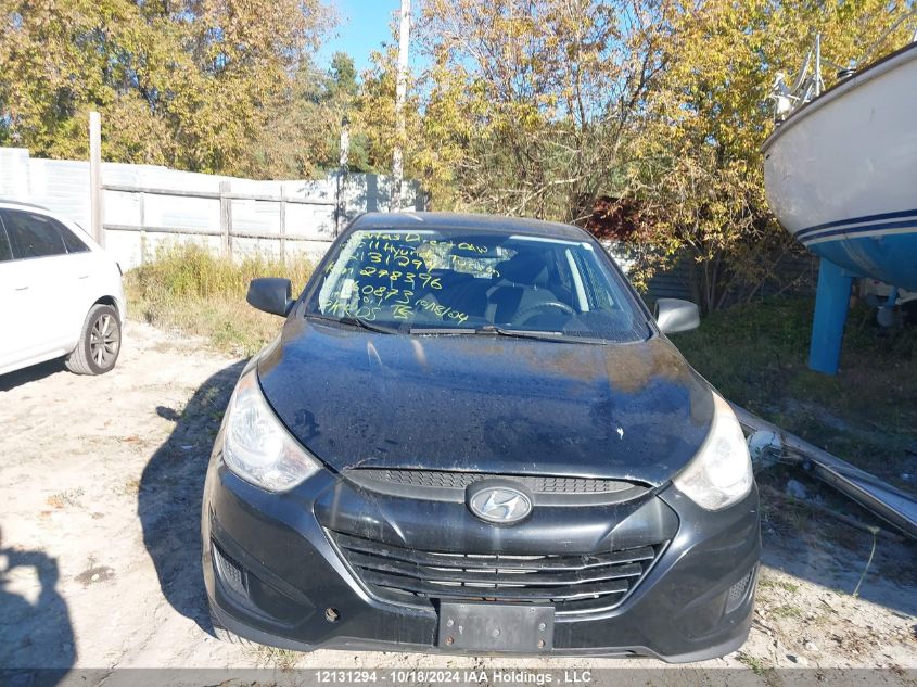 2011 Hyundai Tucson Gl VIN: KM8JT3AC5BU160873 Lot: 12131294