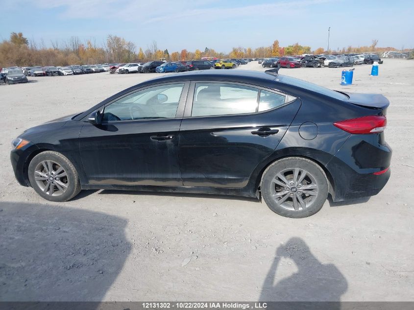 2018 Hyundai Elantra Sel/Value/Limited VIN: KMHD84LF5JU499529 Lot: 12131302