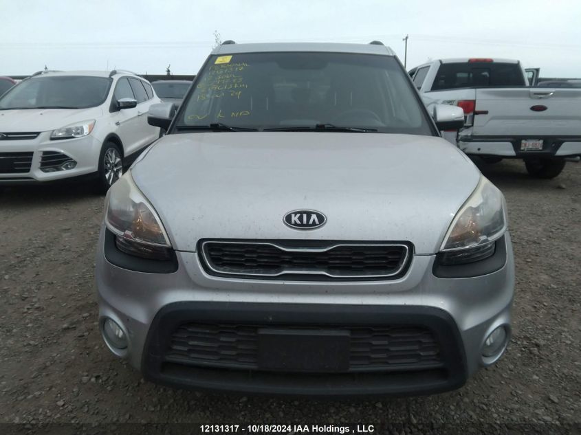 2012 Kia Soul VIN: KNDJT2A62C7399273 Lot: 12131317