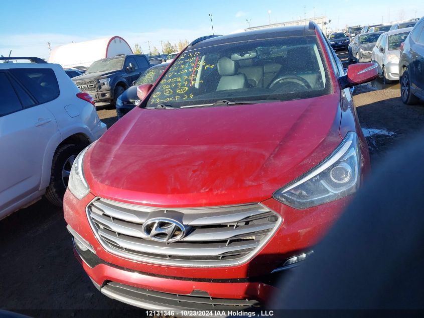 2017 Hyundai Santa Fe Sport VIN: 5XYZUDLA0HG458750 Lot: 12131346