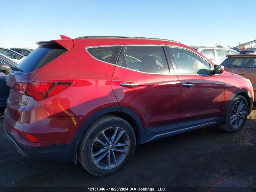 2017 Hyundai Santa Fe Sport VIN: 5XYZUDLA0HG458750 Lot: 12131346