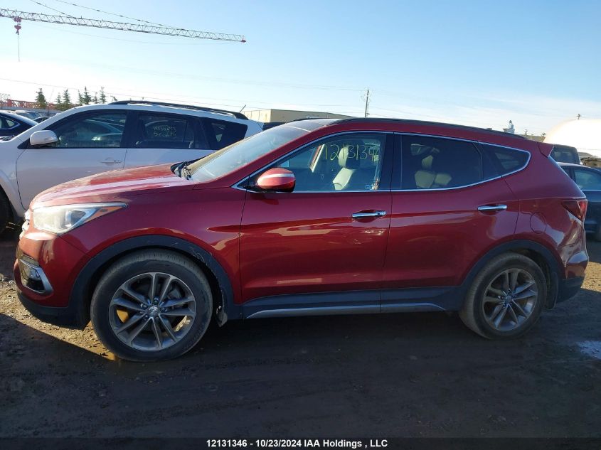 2017 Hyundai Santa Fe Sport VIN: 5XYZUDLA0HG458750 Lot: 12131346