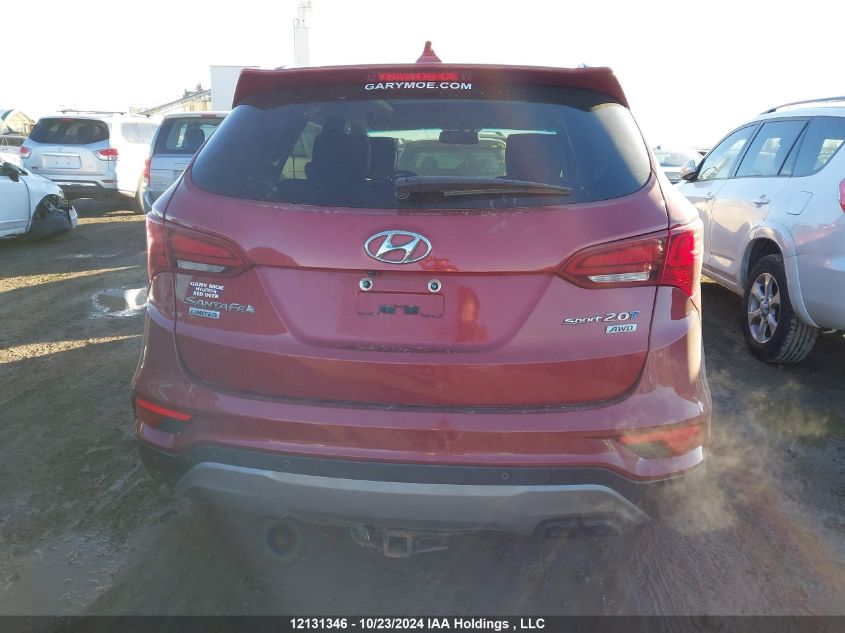 2017 Hyundai Santa Fe Sport VIN: 5XYZUDLA0HG458750 Lot: 12131346