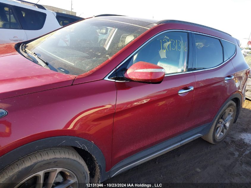 2017 Hyundai Santa Fe Sport VIN: 5XYZUDLA0HG458750 Lot: 12131346