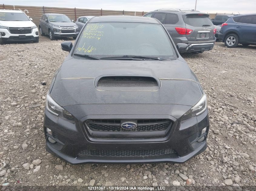 2017 Subaru Wrx Limited VIN: JF1VA1L66H9810240 Lot: 12131367