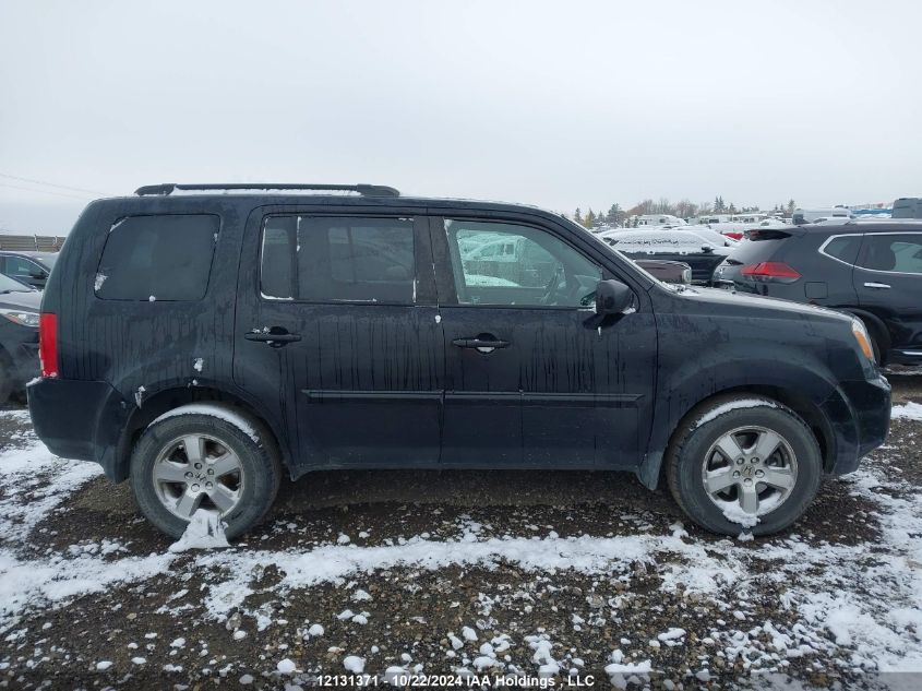 2010 Honda Pilot Exl VIN: 5FNYF4H51AB502480 Lot: 12131371