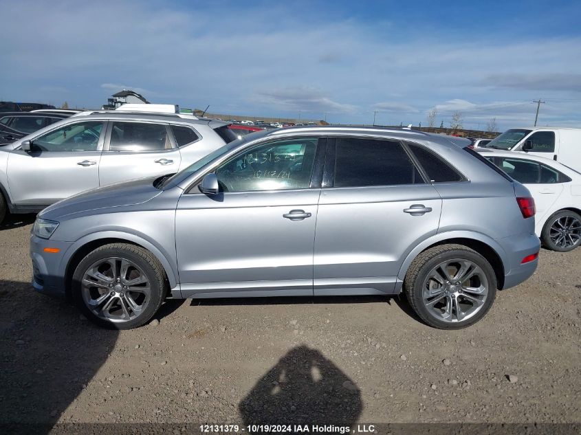 2017 Audi Q3 VIN: WA1JCCFS9HR000277 Lot: 12131379