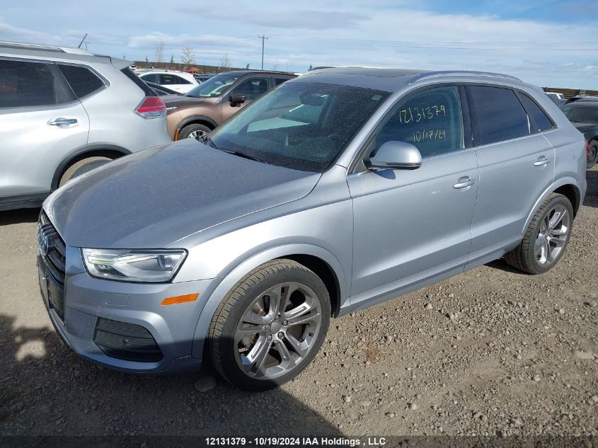 2017 Audi Q3 VIN: WA1JCCFS9HR000277 Lot: 12131379