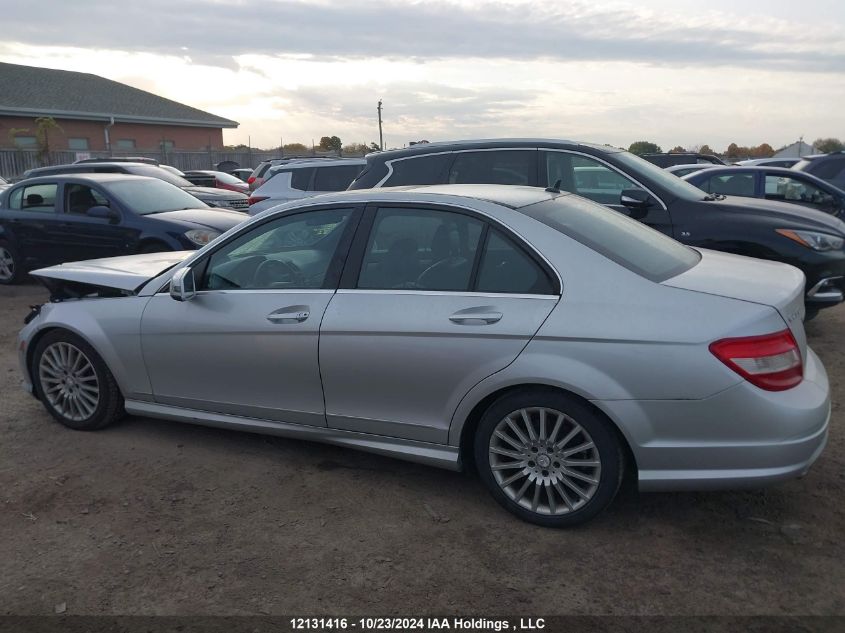 2011 Mercedes-Benz C-Class VIN: WDDGF8FB3BF556992 Lot: 12131416