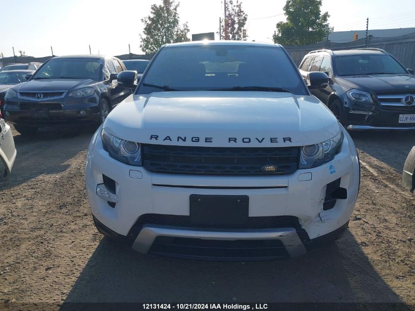 2013 Land Rover Range Rover Evoque VIN: SALVT2BG0DH838760 Lot: 12131424