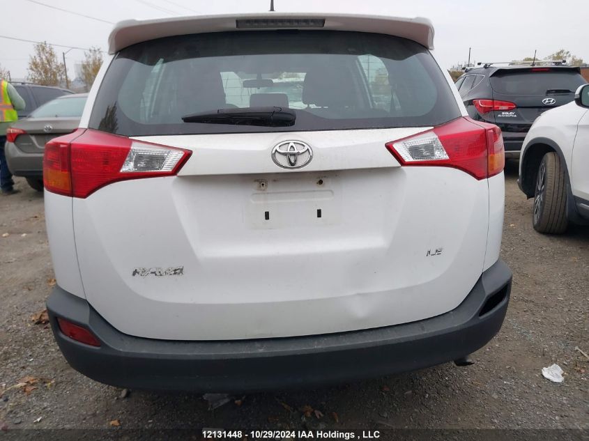 2015 Toyota Rav4 Le VIN: 2T3ZFREV4FW144153 Lot: 12131448