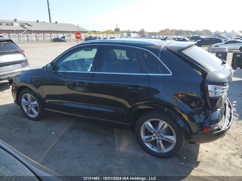 2016 Audi Q3 VIN: WA1JFCFS2GR000157 Lot: 12131453