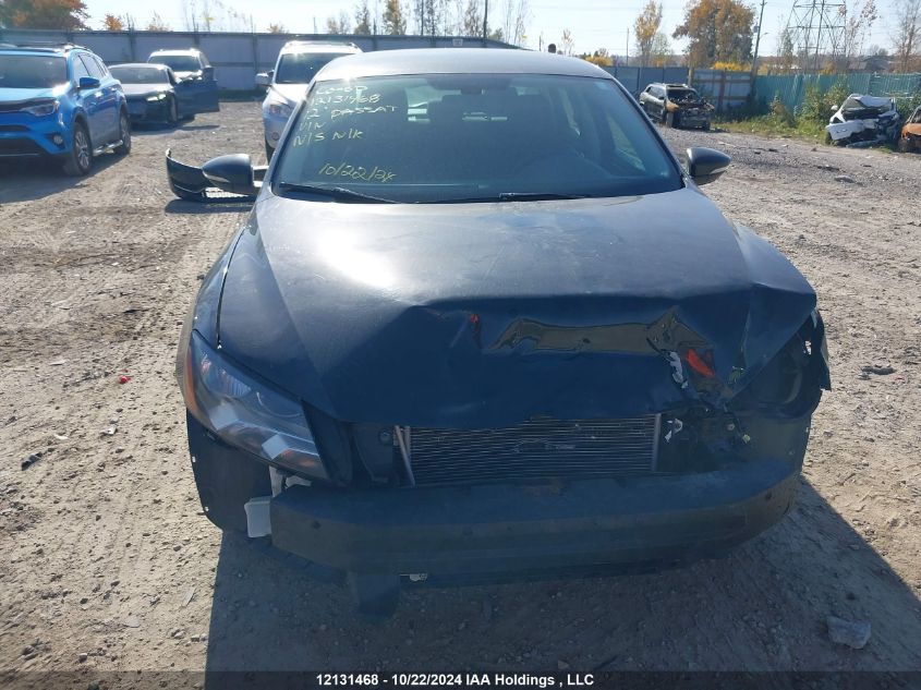 2012 Volkswagen Passat VIN: 1VWAH7A32CC098205 Lot: 12131468