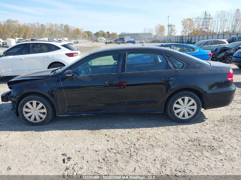 2012 Volkswagen Passat VIN: 1VWAH7A32CC098205 Lot: 12131468