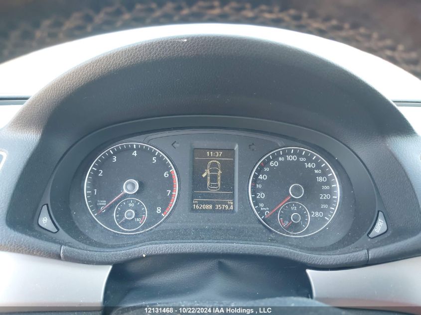 2012 Volkswagen Passat VIN: 1VWAH7A32CC098205 Lot: 12131468