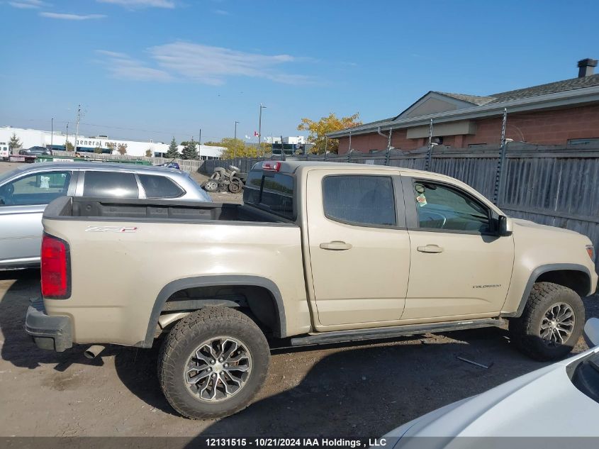 2021 Chevrolet Colorado Zr2 VIN: 1GCGTEEN2M1252842 Lot: 12131515