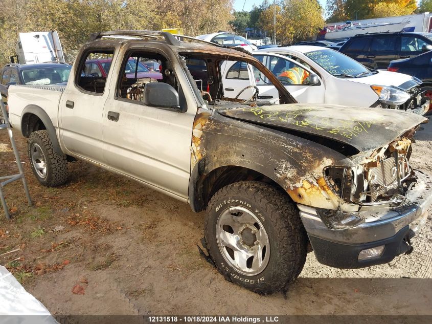 2002 Toyota Tacoma Double Cab VIN: 5TEHN72N62Z051835 Lot: 12131518