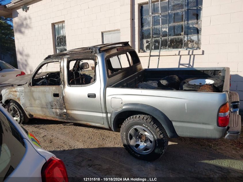 2002 Toyota Tacoma Double Cab VIN: 5TEHN72N62Z051835 Lot: 12131518