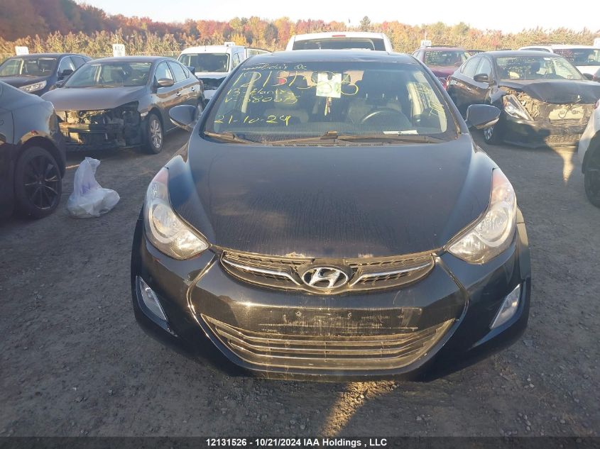 2013 Hyundai Elantra VIN: 5NPDH4AE4DH380075 Lot: 12131526