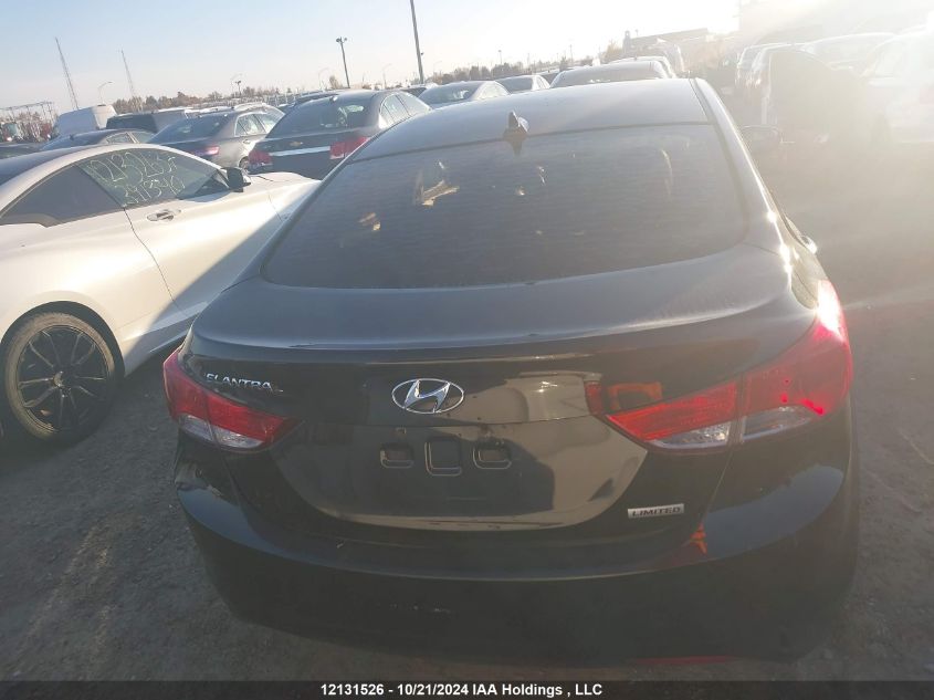 2013 Hyundai Elantra VIN: 5NPDH4AE4DH380075 Lot: 12131526