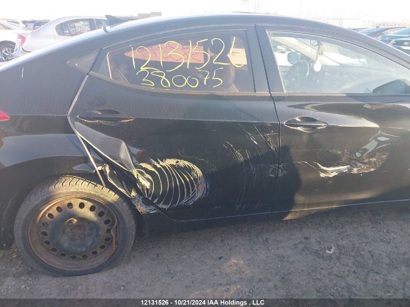 2013 Hyundai Elantra VIN: 5NPDH4AE4DH380075 Lot: 12131526