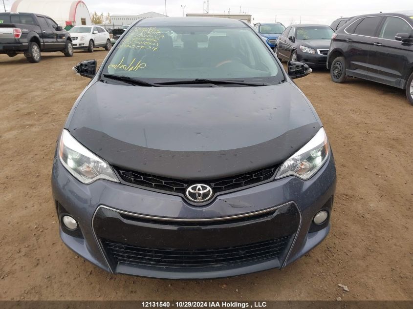 2015 Toyota Corolla L/Le/Le Pls/Prm/S/S Pls VIN: 2T1BURHE2FC424862 Lot: 12131540