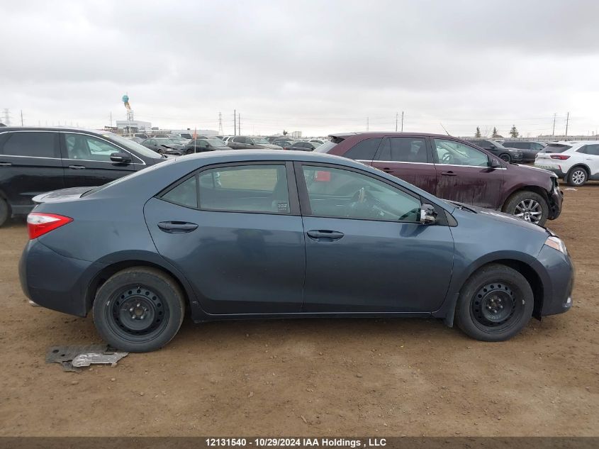 2015 Toyota Corolla L/Le/Le Pls/Prm/S/S Pls VIN: 2T1BURHE2FC424862 Lot: 12131540
