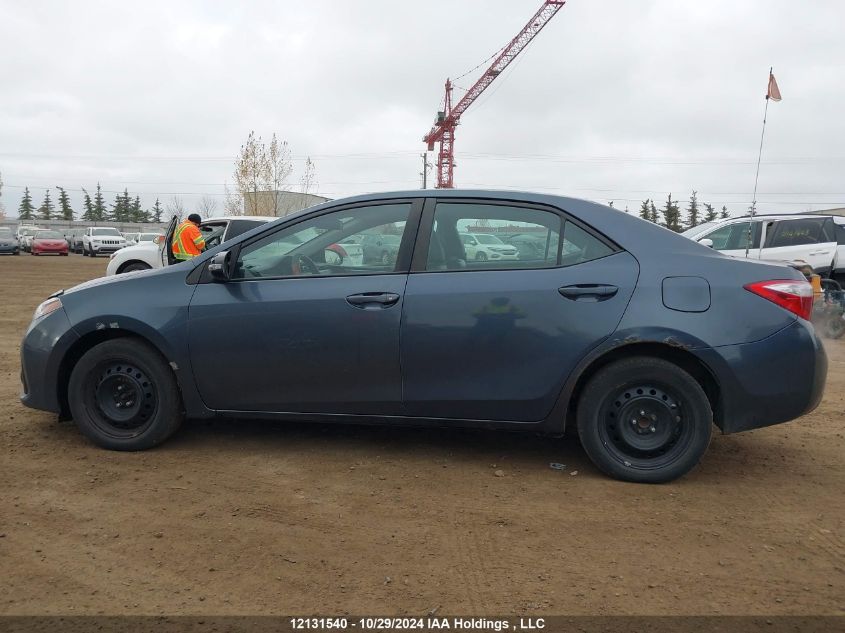 2015 Toyota Corolla L/Le/Le Pls/Prm/S/S Pls VIN: 2T1BURHE2FC424862 Lot: 12131540