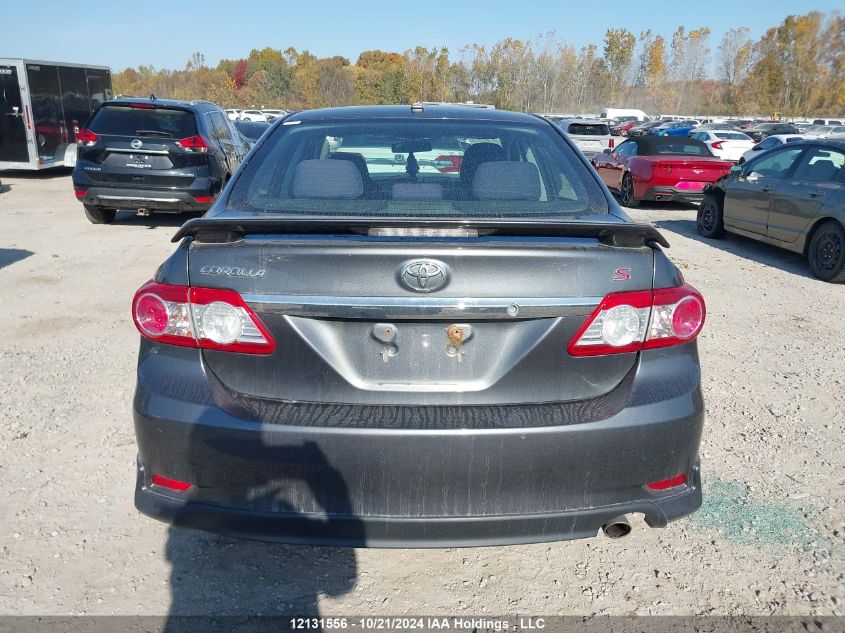 2011 Toyota Corolla S VIN: 2T1BU4EE8BC611637 Lot: 12131556