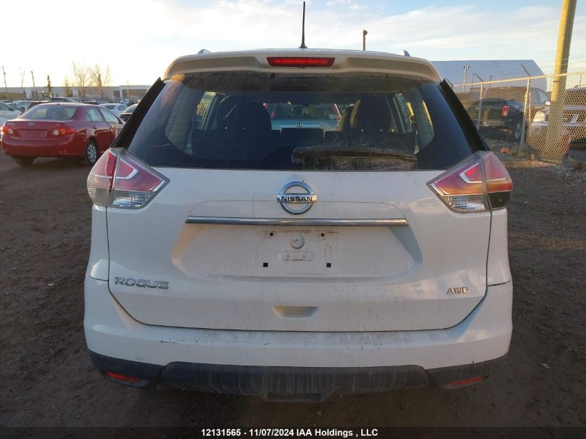 2016 Nissan Rogue VIN: 5N1AT2MV8GC755897 Lot: 12131565