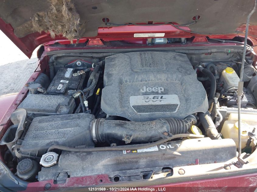 2013 Jeep Wrangler Unlimited Sahara VIN: 1C4BJWEG9DL537338 Lot: 12131569