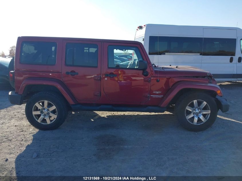 2013 Jeep Wrangler Unlimited Sahara VIN: 1C4BJWEG9DL537338 Lot: 12131569