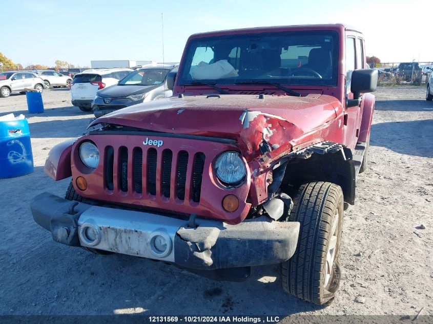 2013 Jeep Wrangler Unlimited Sahara VIN: 1C4BJWEG9DL537338 Lot: 12131569