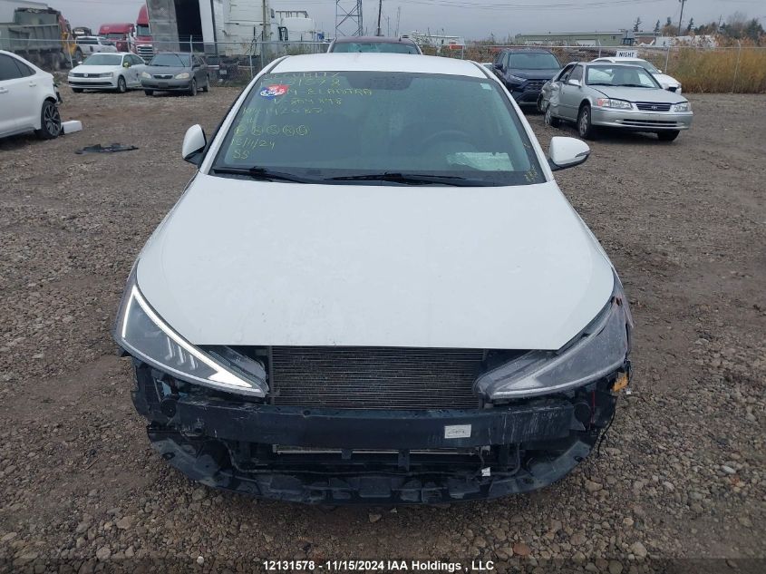 2019 Hyundai Elantra Sel/Value/Limited VIN: KMHD84LF5KU804898 Lot: 12131578