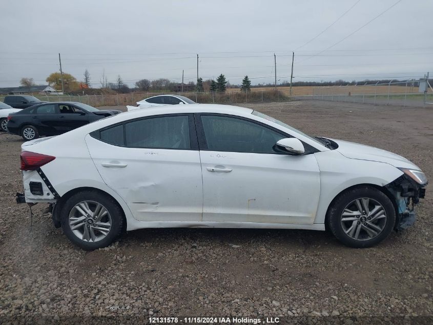 2019 Hyundai Elantra Sel/Value/Limited VIN: KMHD84LF5KU804898 Lot: 12131578