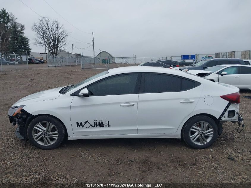 2019 Hyundai Elantra Sel/Value/Limited VIN: KMHD84LF5KU804898 Lot: 12131578