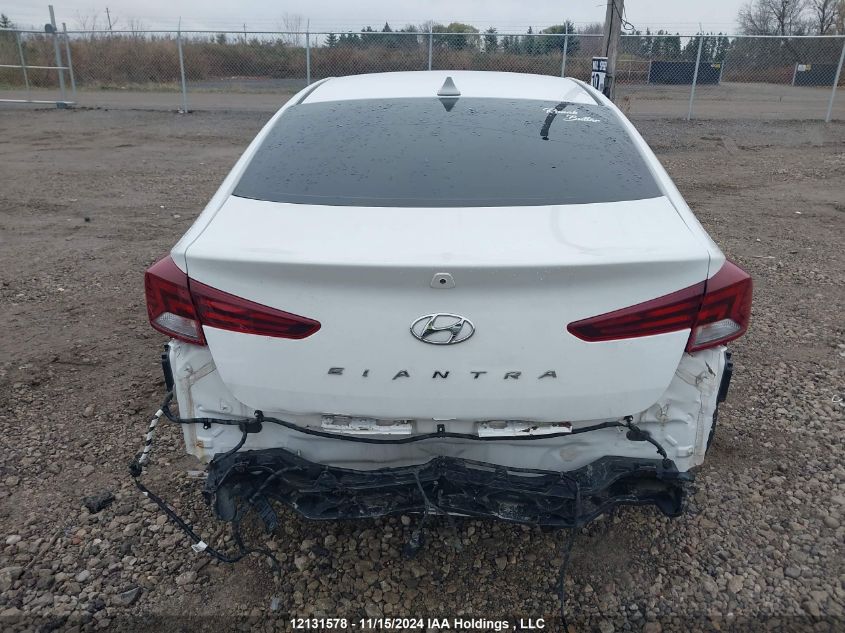 2019 Hyundai Elantra Sel/Value/Limited VIN: KMHD84LF5KU804898 Lot: 12131578