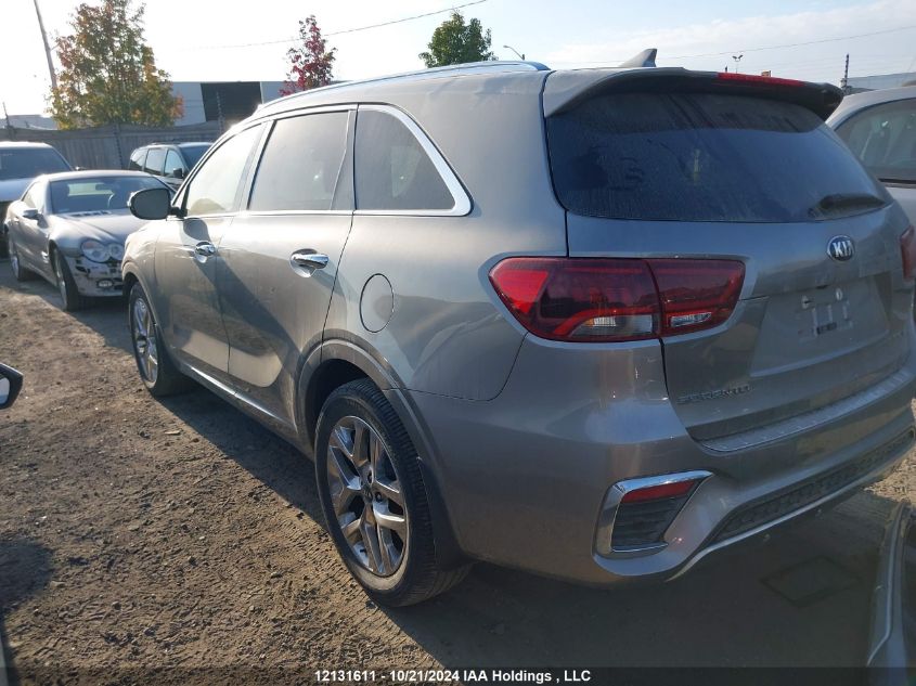 2019 Kia Sorento VIN: 5XYPKDA52KG550470 Lot: 12131611