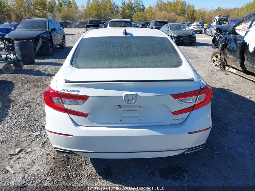 2022 Honda Accord Sedan VIN: 1HGCV1F37NA801078 Lot: 12131670