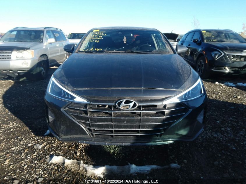 2019 Hyundai Elantra Preferred VIN: KMHD84LF0KU831314 Lot: 12131681