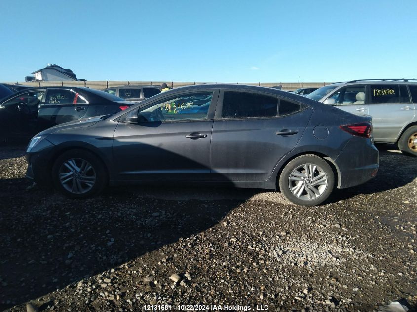 2019 Hyundai Elantra Preferred VIN: KMHD84LF0KU831314 Lot: 12131681